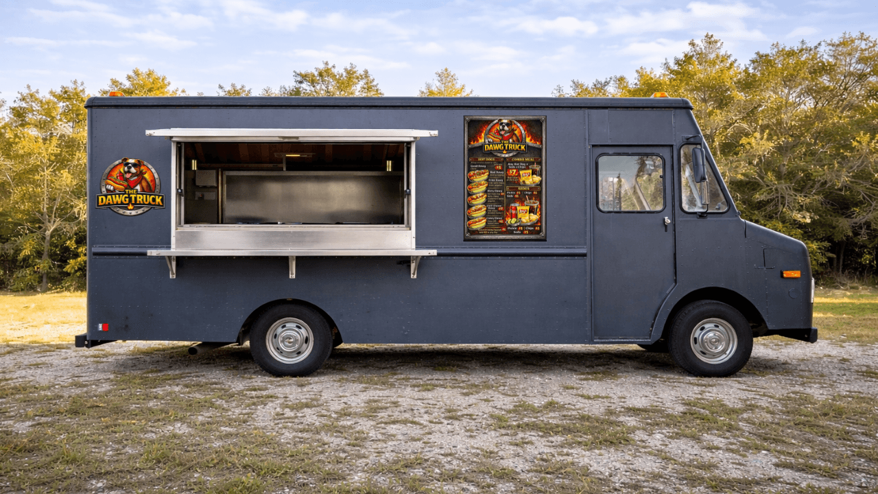 The Dawg Truck — side view