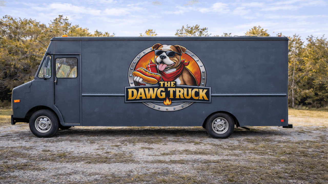 The Dawg Truck — other side
